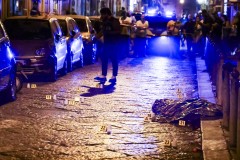 A fatal shooting in the centre of Naples