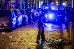A fatal shooting in the centre of Naples