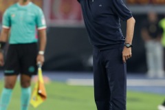 Serie a football match AS Roma vs Atalanta BC