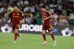 Serie a football match AS Roma vs Atalanta BC