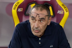 Serie a football match AS Roma vs Atalanta BC