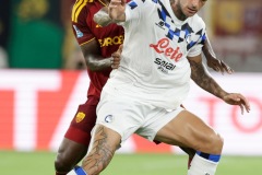 Serie a football match AS Roma vs Atalanta BC