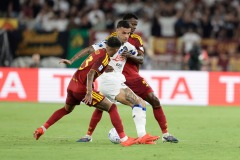 Serie a football match AS Roma vs Atalanta BC