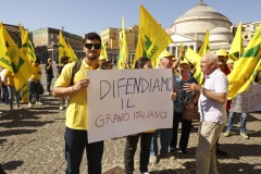 Coldiretti Protests in Naples to Defend Made in Italy Food Chain