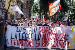 Environmental Protest in Bagnoli, Naples