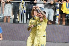 Serie a football match Frosinone Calcio vs Como