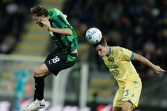 Serie a football match Frosinone Calcio vs Sassuolo