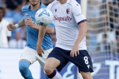 Serie A football match SSC Napoli vs Bologna