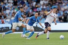 Serie A football match SSC Napoli vs Bologna