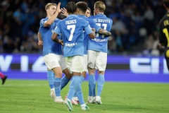 Serie a football match SSC Napoli vs Frosinone