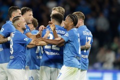 Serie a football match SSC Napoli vs Frosinone