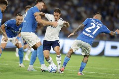Italy: Serie a football match SSC Napoli vs Como