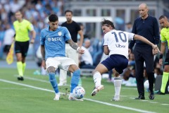 Italy: Serie a football match SSC Napoli vs Como