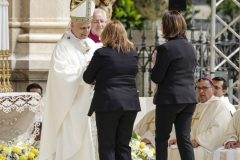Pastoral visit by His Holiness Pope Leo XIV to Pompeii; he celebrates Holy Mass and offers a prayer to the Virgin Mary before the Shrine of the Blessed Virgin Mary of the Holy Rosary in Pompeii, Pompeii, 8 May 2026.