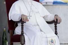 Pastoral visit by His Holiness Pope Leo XIV to Naples: he meets the public in Piazza del Plebiscito, Naples, 8 May 2026.